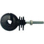 ISOLATORE ELETTRORECINZIONE OCCHIOLO VITE FERRO X FILO + CORDA