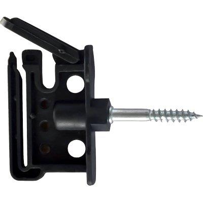 ISOLATORE ELETTRORECINZIONE PIATTO DUO VITE LEGNO X FILO + CORDA + FETTUCCIA MAX MM 40 Immagine principale del prodotto