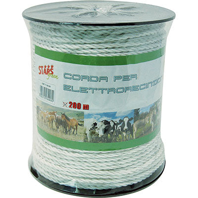 CORDA ELETTRORECINZIONE STARS FILI ACCIAIO 6 MM 6 MT 200 Immagine principale del prodotto