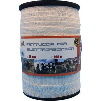 FETTUCCIA ELETTRORECINZIONE STARS FILI ACCIAIO INOX 12 MM 40 MT 200