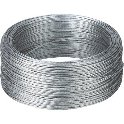 CAVETTO ELETTRORECINZIONE KERBL ACCIAIO ZINCATO MM 1,5 MT 200