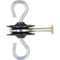 ISOLATORE MANIGLIA ELETTRORECINZIONE KERBL VITE A LEGNO CF=PZ 10