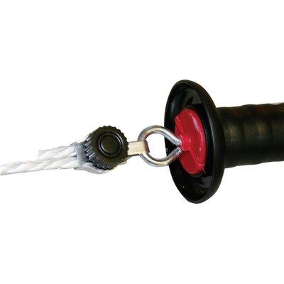 CONNETTORE MANIGLIA FILO CORDA ELETTROR AKO KERBL ACCIAIO INOX CF=PZ 4