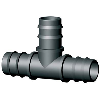 TEE PORTAGOMMA X TUBO CONIGLI MM 10X10X10 Immagine principale del prodotto