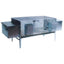 GABBIA CONIGLI ACCESSORIATA OMZ ACCIAIO ZINC CM 160X50 H.CM 60
