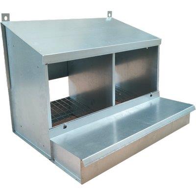 NIDO X GALLINE OVAIOLE 2 POSTI CM 56X42 H.CM 42 CF=PZ 2 Immagine principale del prodotto