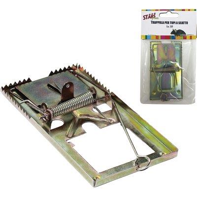 TRAPPOLA TOPI A SCATTO STARS ACCIAIO MM 50X90 Immagine principale del prodotto