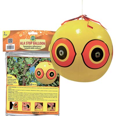 SPAVENTA VOLATILI PALLONE STARS CM 40 GONFIO CM 60 SGONFIO Immagine principale del prodotto