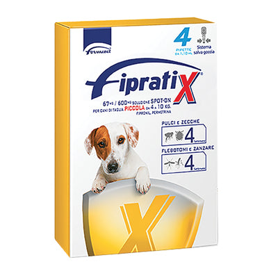 ANTIPARASSITARIO FIPRATIX CANE FORMEVET KG  4/10 CF=PIPETTE 4
