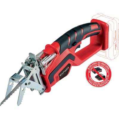 ELETTROSEGA BATTERIA GE-GS 18 LI EINHELL VOLT 18 X-CHANGE MM 70 SOLO CORPO MACCHINA Immagine principale del prodotto