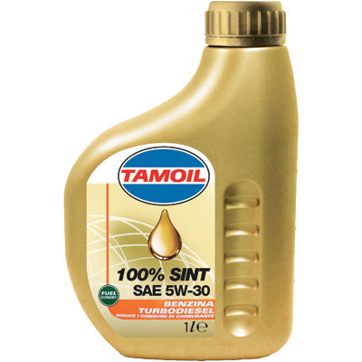 OLIO 4T SINTETICO  5W30 100% SINT TAMOIL LT 1 SAE 5W30 Immagine principale del prodotto