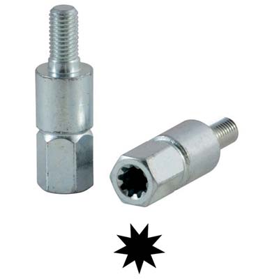 INSERTO X COPPIA CONICA DECESPUGLIATORE DENTI  9 Immagine principale del prodotto