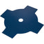 DISCO X DECESPUGLIATORE STARS ACCIAIO DENTI  4 D.MM 255 S.MM 1,4