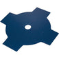 DISCO X DECESPUGLIATORE STARS ACCIAIO DENTI  4 D.MM 255 S.MM 1,4