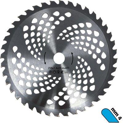 DISCO X DECESPUGLIATORE AL TUNGSTENO STARS ACCIAIO DENTI 40 D.MM 255 S.MM 2,0 WIDIA MM 4 Immagine principale del prodotto