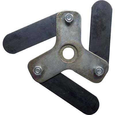 TESTINA X DECESPUGLIATORE ZORRO 3 ACCIAIO LAME 3 UNIVERSALE Immagine principale del prodotto