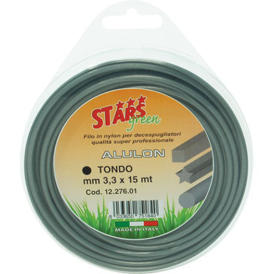 FILO X DECESPUGLIATORE TONDO ALULON STARS MM 3,3 MT 15 Immagine principale del prodotto