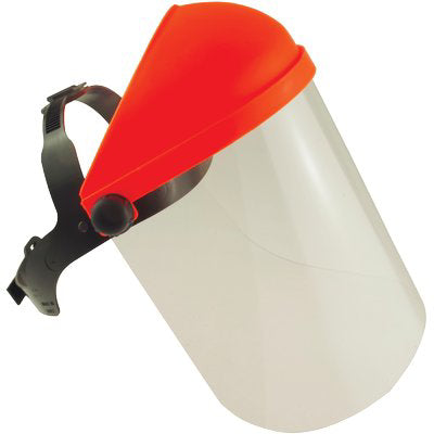 VISIERA POLICARBONATO FAST PRO H.CM 30 + REGGICAPO + COPRIFRONTE Immagine principale del prodotto