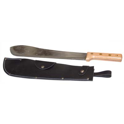 RONCOLA MACHETE 317 LEONELLI ACCIAIO FORGIATO/LEGNO CM 50 + CUSTODIA Immagine principale del prodotto