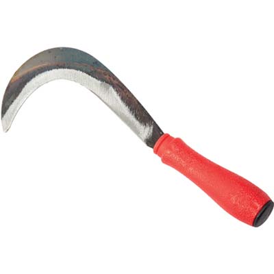 RONCOLINA X ORTAGGI FALCI ACCIAIO FORGIATO/PLASTICA CM 13 Immagine principale del prodotto