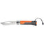 COLTELLO OPINEL 08 OUTDOOR MM 85 PP ARANCIONE/GRIGIO