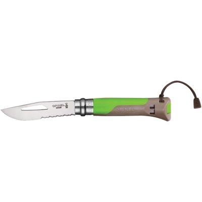 COLTELLO OPINEL 08 OUTDOOR MM 85 PP VERDE/GRIGIO Immagine principale del prodotto