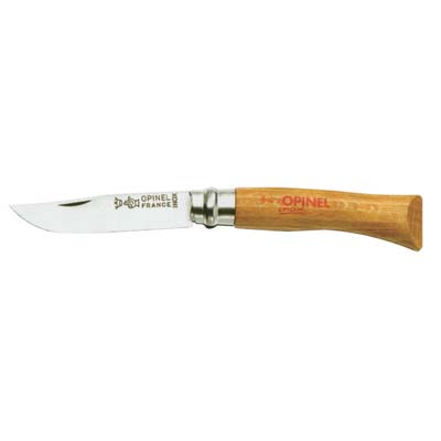 COLTELLO SERRAMANICO VRI INOX OPINEL N° 6 MM 70 Immagine principale del prodotto