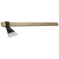 SCURE ASCIA CALABRIA 330 RINALDI ACCIAIO FORG/FAGGIO GR 400 H.CM 62 SM.MM 15/25X45