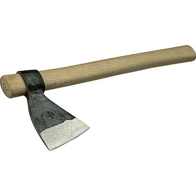 SCURE ASCIA GENOVA 314 RINALDI ACCIAIO FORG/FAGGIO GR 400 H.CM 45 SM.MM 30X47 Immagine principale del prodotto