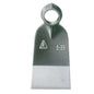 ZAPPA OCCHIO TONDO 1 BELLOTA 1A ACCIAIO FORGIATO GR 375 MM  80X130 SM.MM 36
