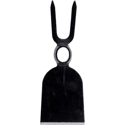 ZAPPA BIDENTE TOSCANA OCCHIO OVALE 335 STARS ACCIAIO FORGIATO GR 480 MM 65X280 SM.MM 32X24