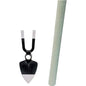 ZAPPA CUORE BIDENTE OCCHIO T 229 + MANICO ORSATTI ACCIAIO FORGIATO/FAGGIO GR 550 MM 110X300 H.CM 130