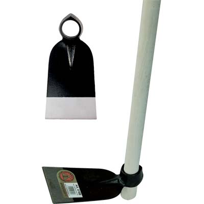 ZAPPA OCCHIO TONDO 016 + MANICO ORSATTI ACCIAIO FORGIATO/FAGGIO GR 600 MM 105X155 H.CM 130