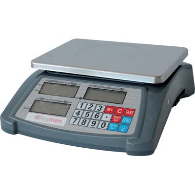 BILANCIA DIGITALE CONTAPEZZI 420155 EFFE KG 30/GR 1 DISPLAY LCD PIATTO CM 28X20 Immagine principale del prodotto