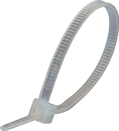 FASCETTA AUTOBLOCCANTE BIANCO WORKIT NYLON MM 2,5X100 CF=PZ 100