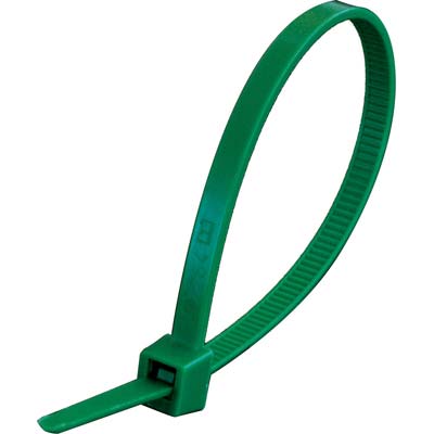 FASCETTA AUTOBLOCCANTE VERDE WORKIT NYLON MM 4,8X200 CF=PZ 100