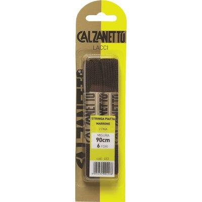 LACCIO SCARPA PIATTO CALZANETTO MARRONE CM 90 CF=PA 2 Immagine principale del prodotto