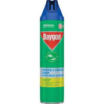 INSETTICIDA MOSCHE E ZANZARE BAYGON SPRAY ML 400