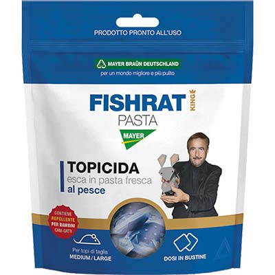TOPICIDA FISHRAT KING MAYERBRAUN PASTA AL PESCE  GR 150 Immagine principale del prodotto