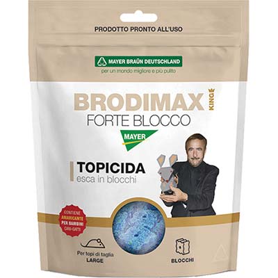 TOPICIDA BRODIMAX FORTE BLOCCO KING MAYERBRAUN CROCCANTINO GR 200