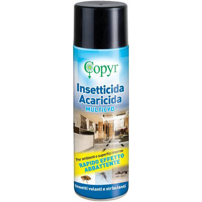 INSETTICIDA ACARICIDA INTERNI MULTICYD COPYR SPRAY ML 400 Immagine principale del prodotto