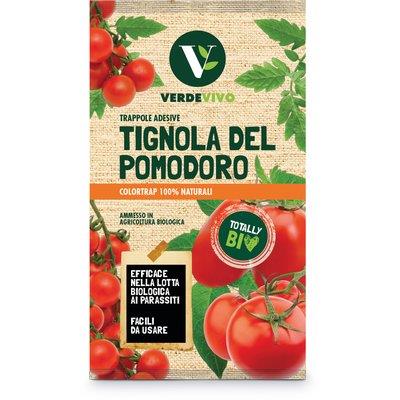 TRAPPOLA CROMOTROPICA TIGNOLA POMODORO KOLLANT ADESIVA CM 40X25 CF=PZ 3