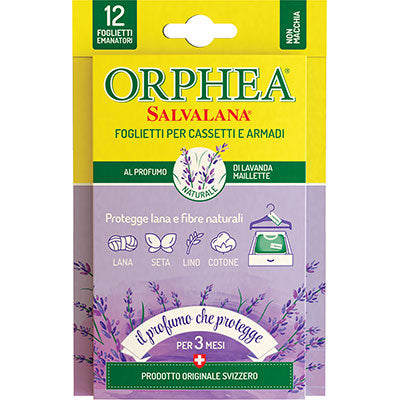 ANTITARME SALVALANA FOGLIETTI ORPHEA LAVANDA CF=PZ 12 Immagine principale del prodotto