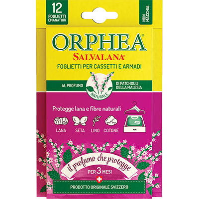 ANTITARME SALVALANA FOGLIETTI ORPHEA PATCHOULI CF=PZ 12