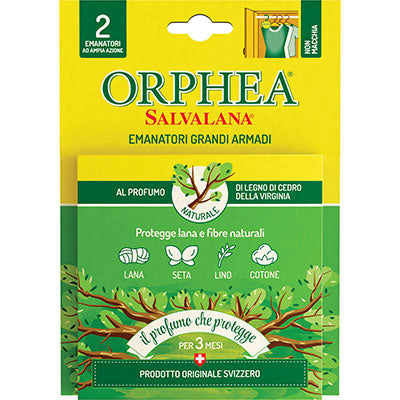 ANTITARME SALVALANA GRANDI ARMADI ORPHEA LEGNO DI CEDRO CF=PZ 2