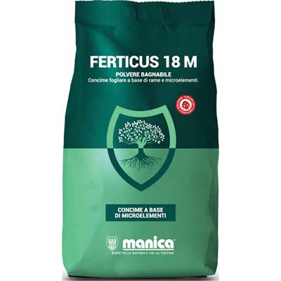 CONCIME POLVERE FERTICUS 18 M MANICA CF=KG 1