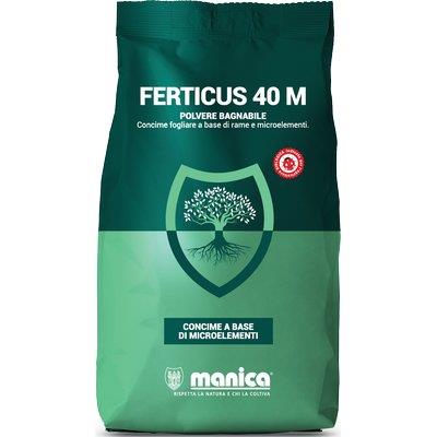 CONCIME POLVERE FERTICUS 40 M MANICA CF=KG 1 Immagine principale del prodotto