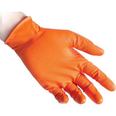 GUANTO NITRILE MONOUSO ARANCIO N85 REFLEXX GR 8,4 AQL 1,5 SENZA POLVERE CF=PZ 50 XL Immagine principale del prodotto