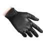 GUANTO NITRILE MONOUSO NERO N85 REFLEXX GR 8,4 AQL 1,5 SENZA POLVERE CF=PZ 50 L