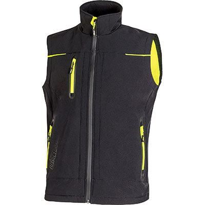 GILET SOFT SHELL UNIVERSE U-POWER BLACK CARBON XXXL Immagine principale del prodotto